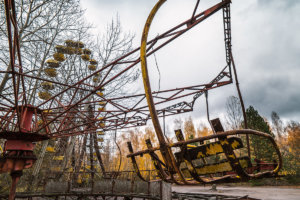 Mostra fotografica su prypiat chernobyl di tomas fabi, durante il mese della fotografia di roma 2019 alla kromart gallery